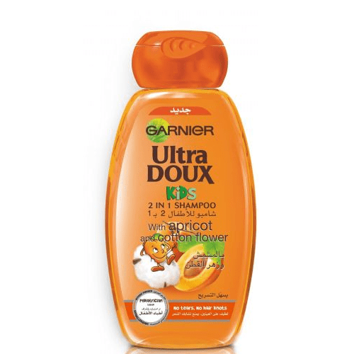 Garnier-Ultra-Doux-2-in-1-With-Apricot-and-Cotton-Flower-Kids-Shampoo-400ml